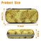 WtallasiSei Retro Map Pencil Case Zip Pencil Box Multi Pouch Holder Desk Organizer For Boys Girls School Office