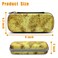 WtallasiSei Retro Map Pencil Case Zip Pencil Box Multi Pouch Holder Desk Organizer For Boys Girls School Office