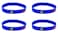 LLBFHH 4 Pcs Belize Belizean Country Flag Rubber Bracelets National Flag Silicone Bracelet Rubber Wristbands Patriotic Decorations Gift