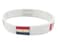 LLBFHH 4 Pcs Egypt Egyptians Country Flag Rubber Bracelets National Flag Silicone Bracelet Rubber Wristbands Patriotic Decorations Gift