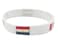 LLBFHH 4 Pcs Egypt Egyptians Country Flag Rubber Bracelets National Flag Silicone Bracelet Rubber Wristbands Patriotic Decorations Gift