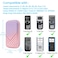 FINTIE Fintie Graphing Calculator Carrying Case for Texas Instruments TINspire CX II CASTlNspireCXll TI84 PlusCE Color Graphing Calculators with Mesh Pockets Pen Slots Pink