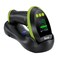 Tera Barcode Scanner Wireless with Screen Pro Version 1D 2D QR with Setting Keypad Charging Cradle Works with Bluetooth 24G Wireless USB Wired Handheld Bar Code Reader HW0009 Green