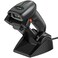 symcode Symcode QR Industrial Bluetooth Barcode Scanner with Wireless Charging Stand Wireless 2D 1D Bar Code Scanner Drop Protection Shock Dust Proof Hands Free AutoSensing Stand Barcode Scanner