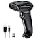 symcode Symcode Bluetooth Barcode Scanner Handheld USB CCD Cordless Barcode Reader Scanner Compatible with 24G Wireless Bluetooth Function Wired Connection with Windows MacAndroid iOS