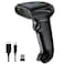 symcode Symcode Bluetooth Barcode Scanner Handheld USB CCD Cordless Barcode Reader Scanner Compatible with 24G Wireless Bluetooth Function Wired Connection with Windows MacAndroid iOS