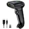 symcode Symcode Bluetooth Barcode Scanner Handheld USB CCD Cordless Barcode Reader Scanner Compatible with 24G Wireless Bluetooth Function Wired Connection with Windows MacAndroid iOS