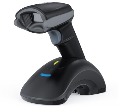 TEEMI 1D2D Bluetooth Barcode Scanner with 3in1 USB Cradle