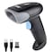 JIAN BOLAND Wireless Barcode Scanner 1D QR Scanner Wireless Handheld Laser Bar Code Reader 3in1 with Bluetooth 24G Wireless USB Wired Works with iPad Android Phone iPhone LaptopU26