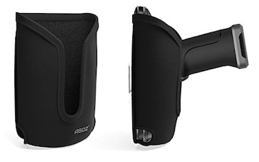AGOZ Agoz Barcode Scanner Holster for Zebra TC75x TC75 TC70x TC70 TC72 TC77 M60 MC67 to fit with Handheld Grip Rugged Carrying Case Pouch Cover with Metal Clip Belt Loops