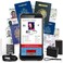 IDetect ID Scanner Drivers License and Passport Scanner and Reader Age Verification and Customer Management Quantum Edge V3 Includes Handheld Scanner Outer Carry Case Accessories