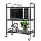 SunnyPoint Metal Rolling Organizer Utility Craft Cart Large BLK