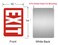 Dmytop 2 Pack Exit Sign Do Not Enter Emergency Sign Metal 14 x 10 Inches Reflective Aluminum Easy Mounting UV Protected Weather Resistant Durable Ink