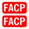 Enjoyist 2Pack FACP Fire Alarm Control Panel Sign 12x 6 04 Aluminum Reflective Sign Rust Free AluminumUV Protected and Weatherproof