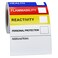 aleplay Aleplay 46 Inch SDS MSDS Safety Stickers for Chemical Identifying and MarkingDurable HMIS Hazard Compliant 100 Stickers Per Roll