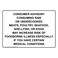 ComplianceSigns com Consumer Advisory Consuming Raw Or Undercooked Label Decal 7x5 inch Self Adhesive Vinyl for Safe Food Handling American Made Safety Stickers