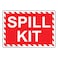 ComplianceSigns com Spill Kit Label Decal 7x5 inch Vinyl for Industrial Notices