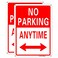 Jowanyo No Parking Anytime Sign14 x 10 inchesReflective AluminumEasy MountingUV ProtectedWeather ResistantWaterproofDurable InkOutdoor or Indoor Use2 Pack