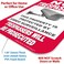 SPRYZZLE No Trespassing Sign for Home or Office This Property is Protected by Video Surveillance Trespassers Will Be Prosecuted 6 x 9 No Rust PVC Easy to Mount Adhesive Included US Made by
