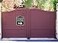Work House Please Deliver All Packages To Back Door Right BLACK Aluminum Composite Sign 85x10