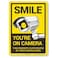 SmartSign 14 x 10 inch Smile Youre On Camera This Property Is Protected By Video Surveillance Metal Sign 40 mil Aluminum 3M Laminated Engineer Grade Reflective Material Multicolor USAMade