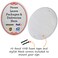 SmartSign 5 x 4 inch Please Leave Packages And Deliveries Here Designer Oval Sign with Symbols 32 mil Anodized Aluminum Multicolor Made in USA