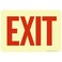 SmartSign Exit Sign 7 x 10 GlowinTheDark Aluminum Made in USA