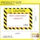 Zhanmai 100 Pcs Pallet Rack Capacity Labels 3 x 4 Inches Pallet Racking Caution Max Load Shelf LBS Warning Stickers Bright PVC Industrial Strength Sticker Warehouse Safety Forklift Cross Beam Safety
