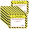 Zhanmai 100 Pcs Pallet Rack Capacity Labels 3 x 4 Inches Pallet Racking Caution Max Load Shelf LBS Warning Stickers Bright PVC Industrial Strength Sticker Warehouse Safety Forklift Cross Beam Safety