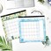 Tullofa Magnetic Calendar for Refrigerator Magnetic Fridge Calendars 2027 Jan 2027 Dec 2027 115 x 115 Desk Calendar 2027 with Corner Protector Tearoff Pad 12 Different Themes