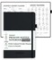SIMSIMY Premade Dotted Journal Notebook with Bullet Templates Premade Dot Grid Journaling with Undated Weekly Monthly Planner Various Trackers Lasts 1 Year A5