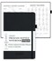 SIMSIMY Premade Dotted Journal Notebook with Bullet Templates Premade Dot Grid Journaling with Undated Weekly Monthly Planner Various Trackers Lasts 1 Year A5