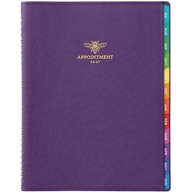Artfan 20262027 Appointment BookPlanner Weekly Appointment Book 20262027 Jul 2026 Jun 2027 826 x 107 DailyHourly Planner Schedule Planners 15Minute Interval