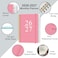 Heveboik 20262027 Monthly Planner January 2026 June 2027 Two Pages Per Month 18 Monthly CalendarPlanner with Tabs Inner Pocket 64 x 85 Pink