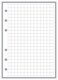 Handy Forms A6 Size 14 Graph Paper Planner Insert for 6Ring Binders 41 x 58 This is A European Standard A6 Size Your A6 May BE Different Please See Images