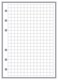 Handy Forms A6 Size 14 Graph Paper Planner Insert for 6Ring Binders 41 x 58 This is A European Standard A6 Size Your A6 May BE Different Please See Images