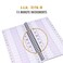 Budgetizer Appointment Book Undated 20232024 Schedule Reservation 3 Columns 200 Page Appt Book Organizer with Pen Holder Hourly Weekly Planner Daily Scheduler 3 Columns