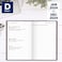 AT-A-GLANCE ATAGLANCE 2024 Daily Diary Standard Planner Journal 12 Month 734 x 12 Large Hardcover Red SD3761324