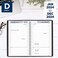 AT-A-GLANCE ATAGLANCE 2024 Daily Planner DayMinder QuarterHourly Appointment Book 5 x 8 Small Black G1000024
