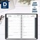 AT-A-GLANCE ATAGLANCE 2024 Daily Planner QuarterHourly Appointment Book 5 x 8 Small Black 708000524