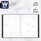 AT-A-GLANCE ATAGLANCE 2024 Weekly Monthly Planner HalfHourly Appointment Book 814 x 11 Large Monthly Tabs Pocket Contemporary Charcoal 70950X4524