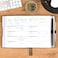 AT-A-GLANCE ATAGLANCE Foundation Planner Undated Inspiration Journal Set Goals Track Progress Create Habits Weekly Monthly Small 534 x 814 Green FD20060