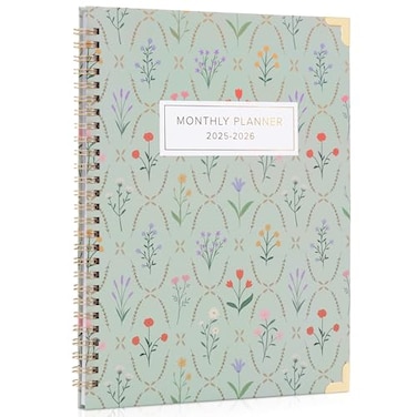 ZICOTO Beautiful 20252026 Monthly Planner and Calendar Book To Do List Notebook That Easily Organizes Your Tasks to Boost Productivity Runs From June 2025 Until December 2026