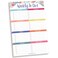 bloom daily planners Undated Weekly TearOff To Do List Planning Pad with Magnets Hanging Notepad Organizer for Fridge 6 x 9 Floral Dots