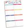 bloom daily planners Undated Weekly TearOff To Do List Planning Pad with Magnets Hanging Notepad Organizer for Fridge 6 x 9 Floral Dots