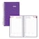 Brownline 2024 DuraFlex DailyMonthly Planner Appointment Book 12 Months January to December TwinWire Binding 8 x 5 Purple CB634VPUR24