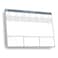 Clear Mind Concepts Weekly Desk Planner 113 x 83 TearOff Pad 52 Undated Sheets 120gsm NoBleed Paper Compact Weekly Organizer for Home School Office