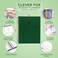 Clever Fox Budget Planner Coiled Finance Book Monthly Financial Journal Budgeting Organizer Expense Tracker Notebook 85x95 Dark Green