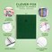 Clever Fox Budget Planner Coiled Finance Book Monthly Financial Journal Budgeting Organizer Expense Tracker Notebook 85x95 Dark Green