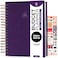 Clever Fox Budget Planner Monthly Bill Organizer With Pockets Expense Tracker Budgeting Journal Financial Book Large 8x95 Purple